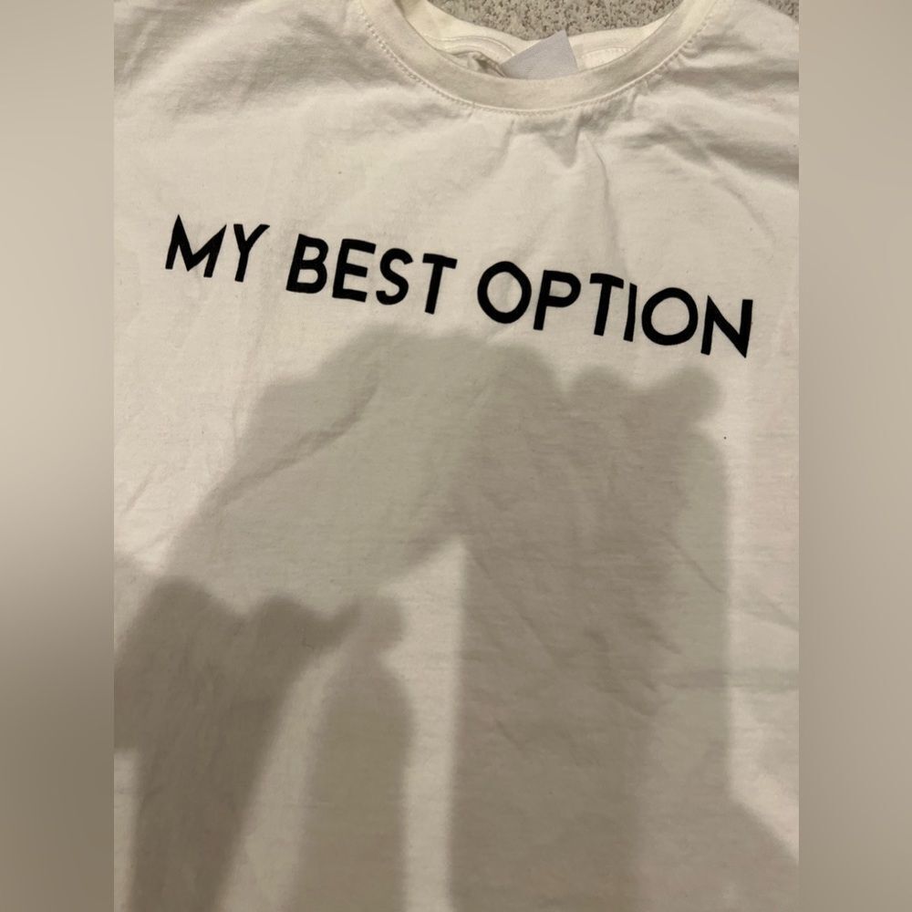 Zara girls My Best Option Pocket Short Sleeve T-Shirt Sz 9